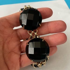 Kendra Scott Cassie black clasp bracelet Retired